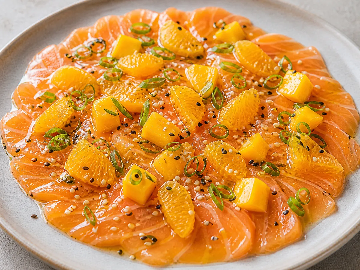 Carpaccio saumon