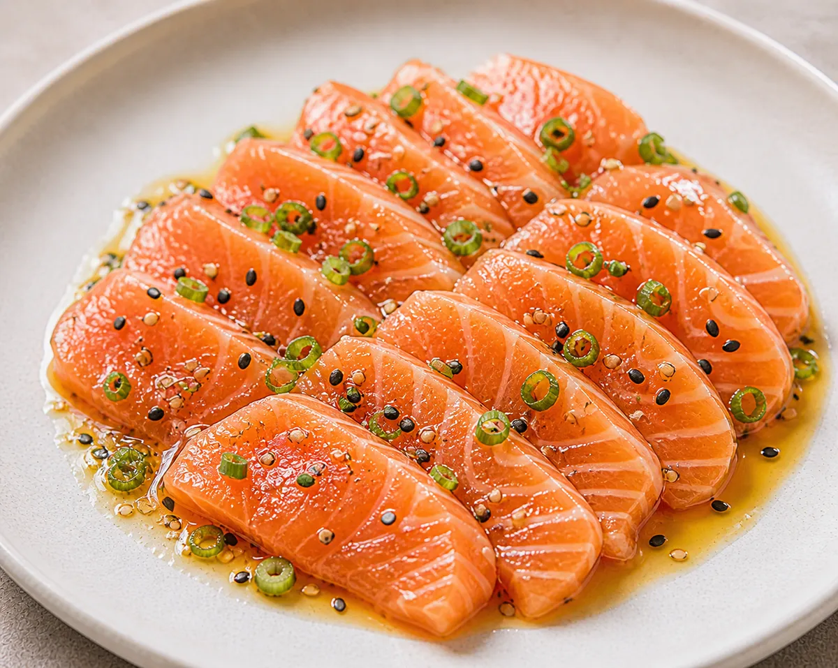 Sashimi saumon ou tataki