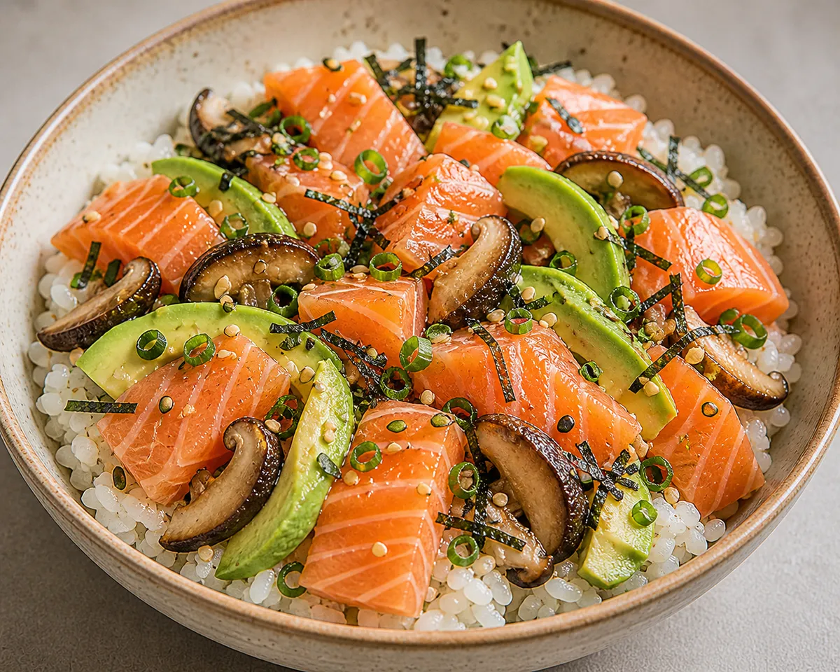 Shirashi saumon