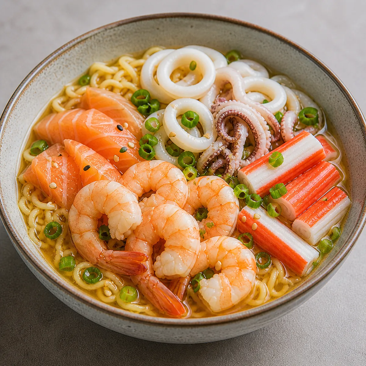 Seafood ramen