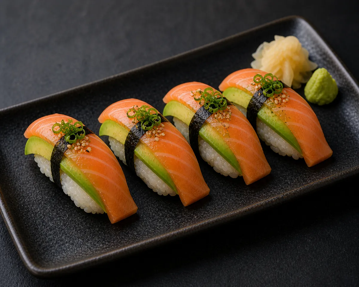 Nigiri saumon avocat