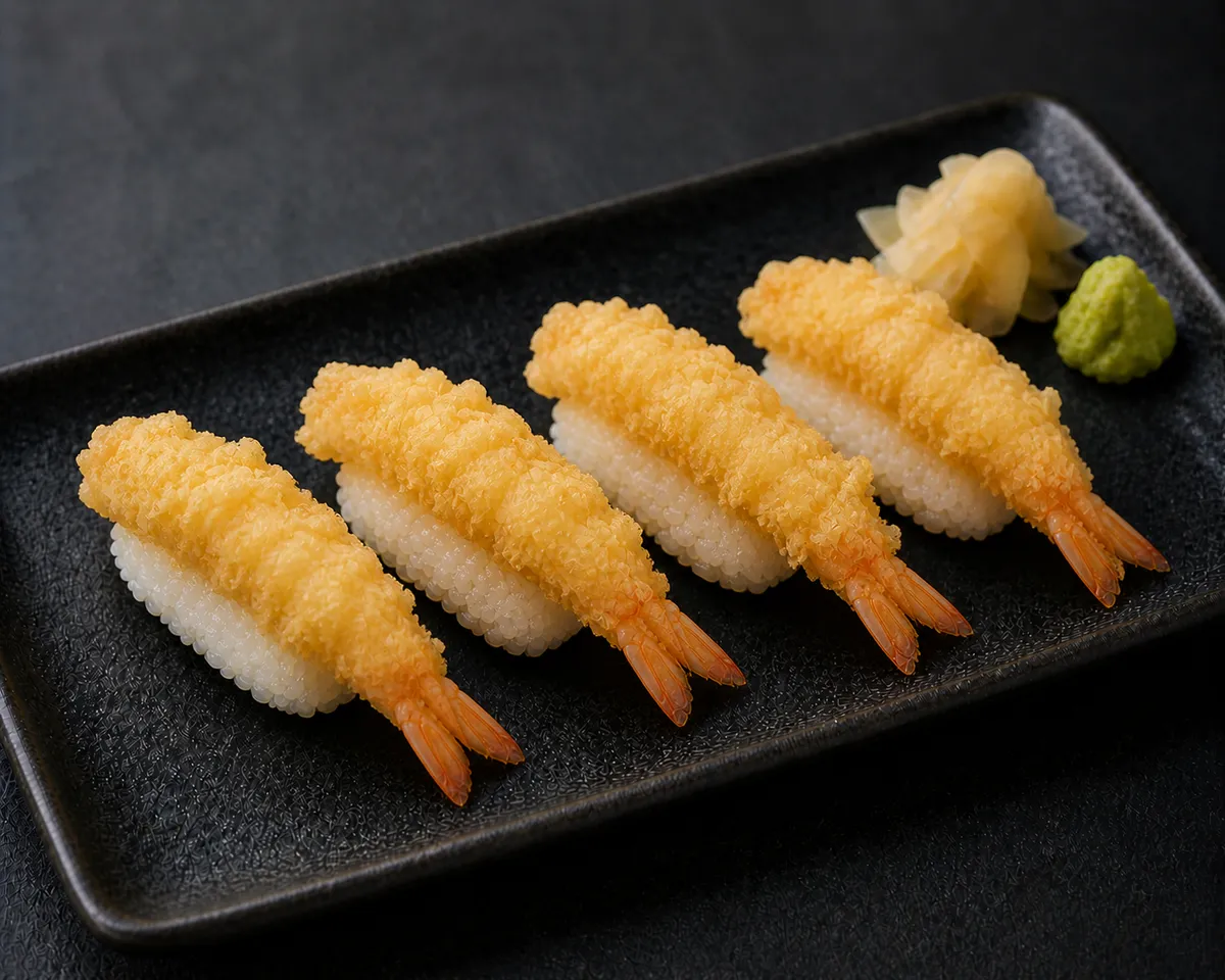 Nigiri crevette tempura