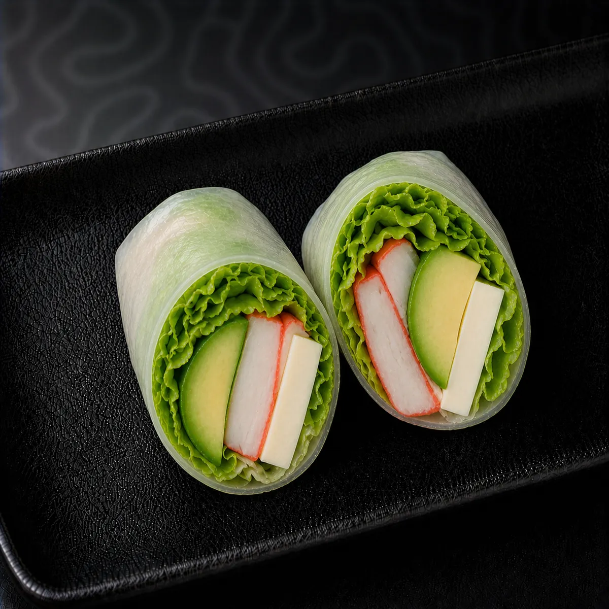 Spring roll surimi