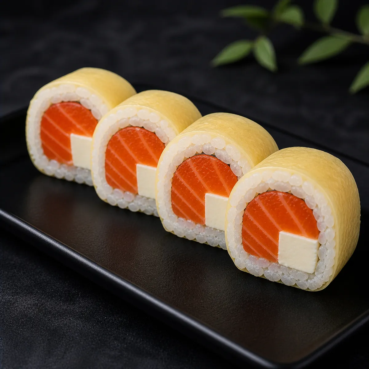 Soja roll saumon cheese