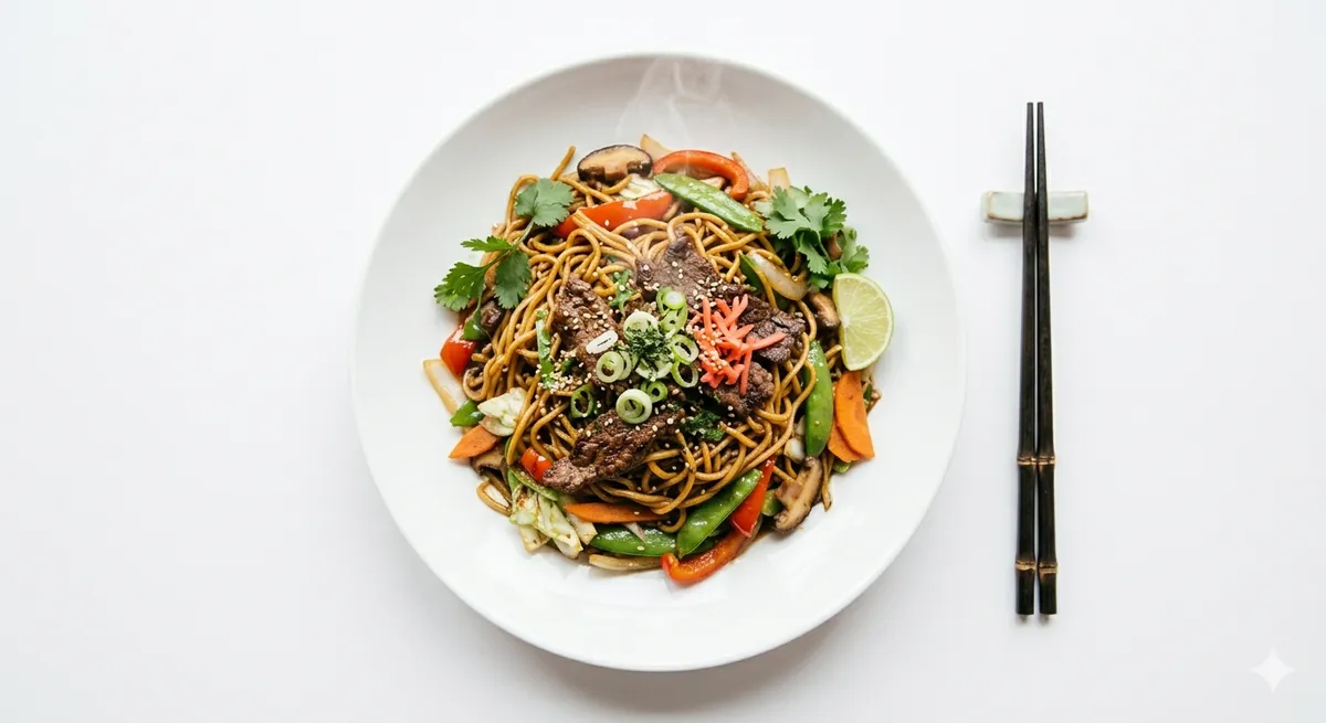 Yakisoba boeuf