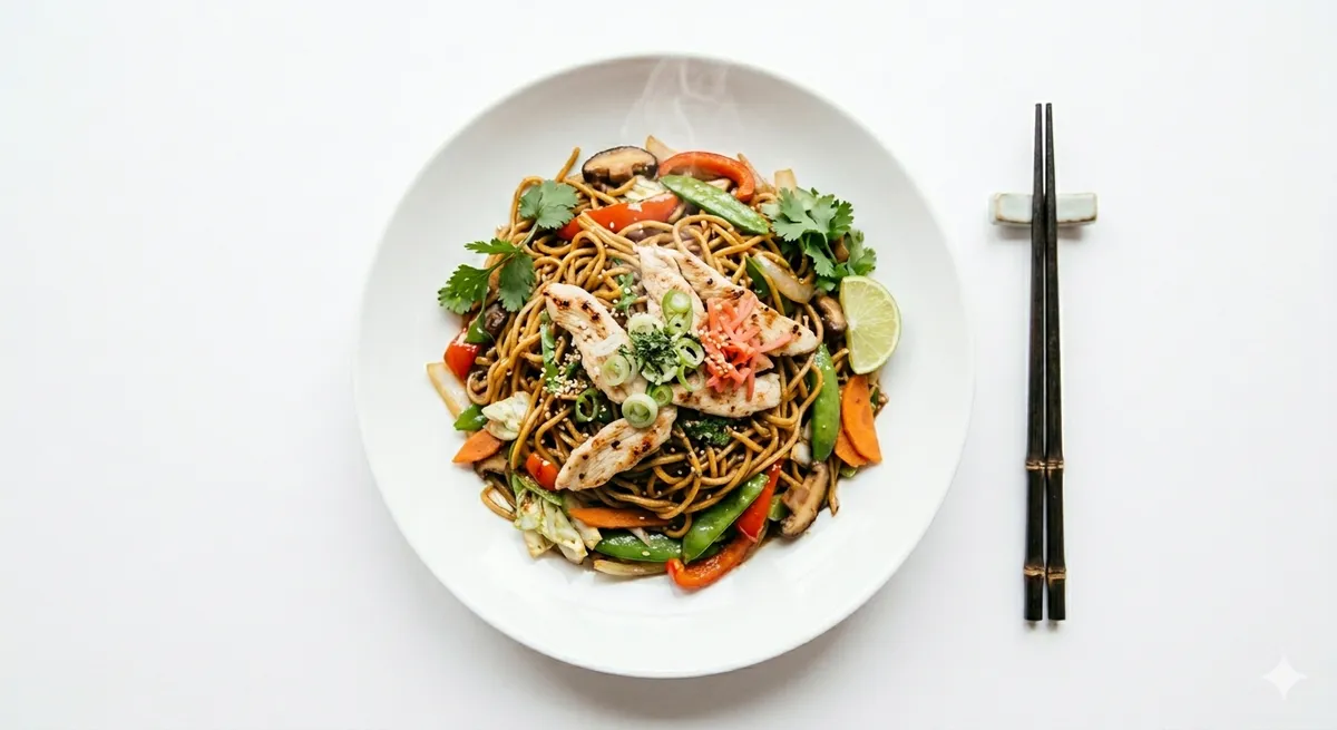 Yakisoba poulet