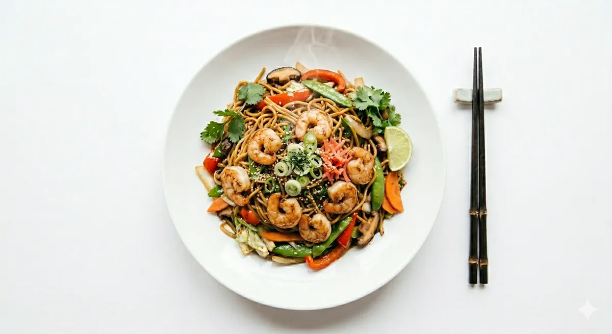Yakisoba crevette
