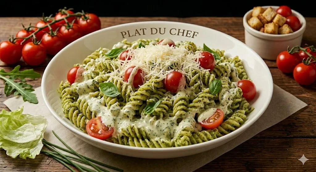 Fusilli Al Pesto 