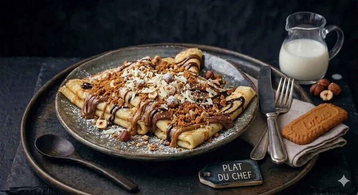 Crêpes Nutella & Spéculos