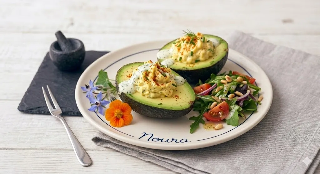 Avocat oeuf farci