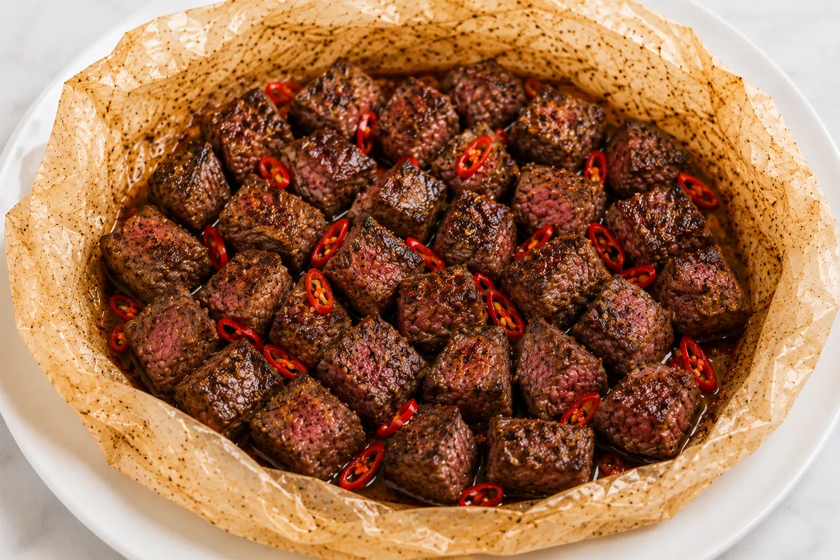 viande en liboke pimenté