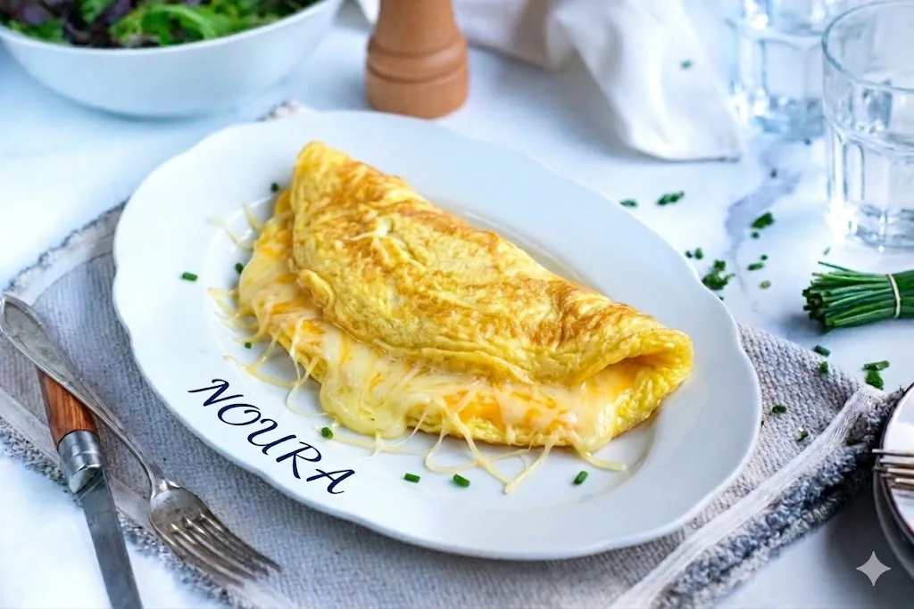 Omelette au fromage