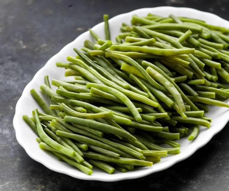 Assiette haricot vert