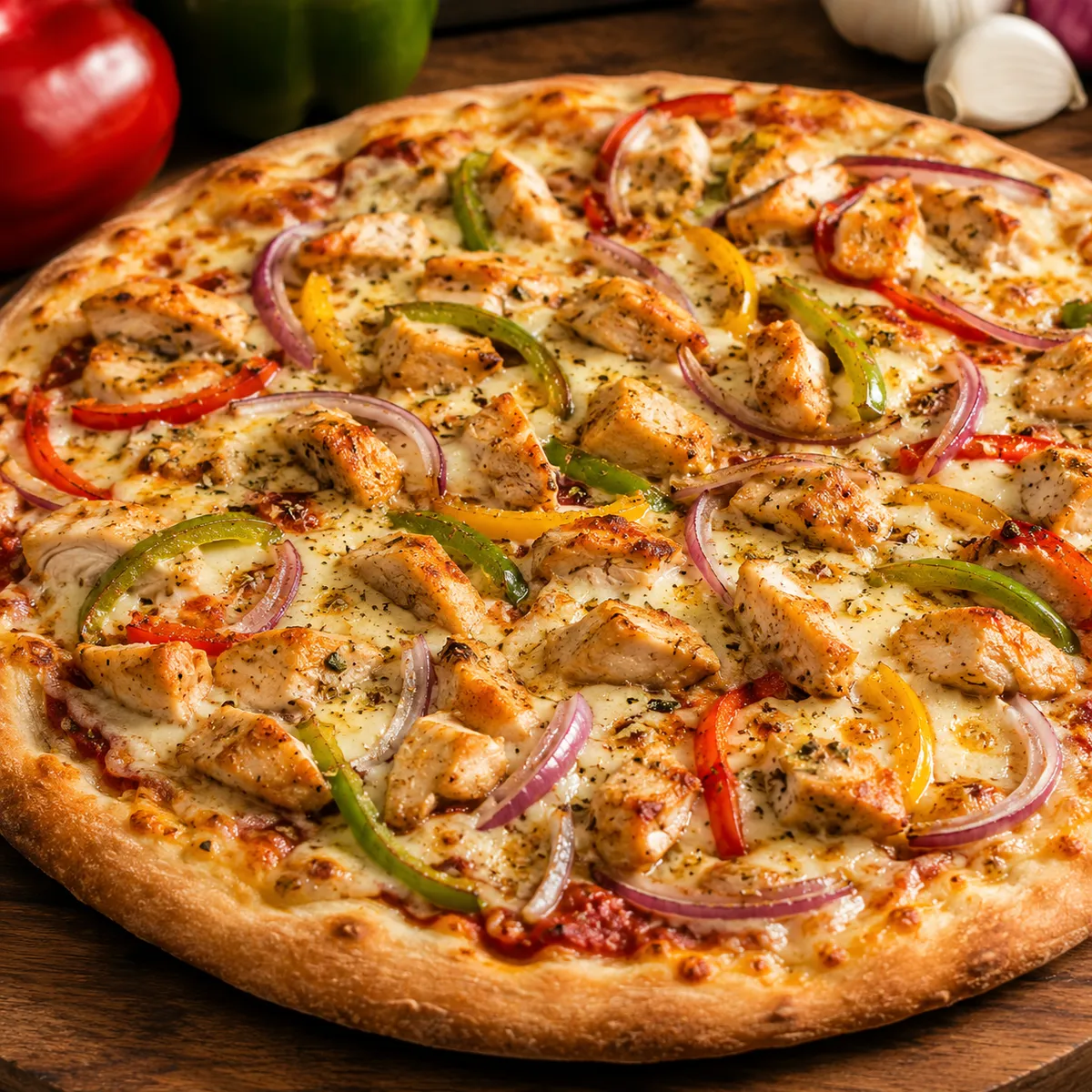 Pizza poulet