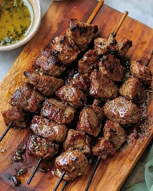 Brochette de Boeuf au BBQ