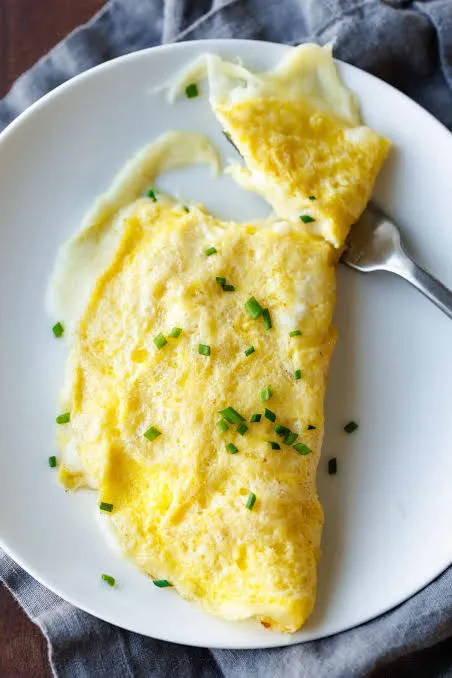 Omelette fromage