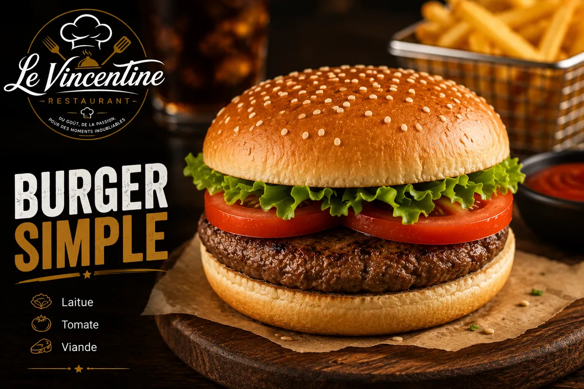 Burger simple