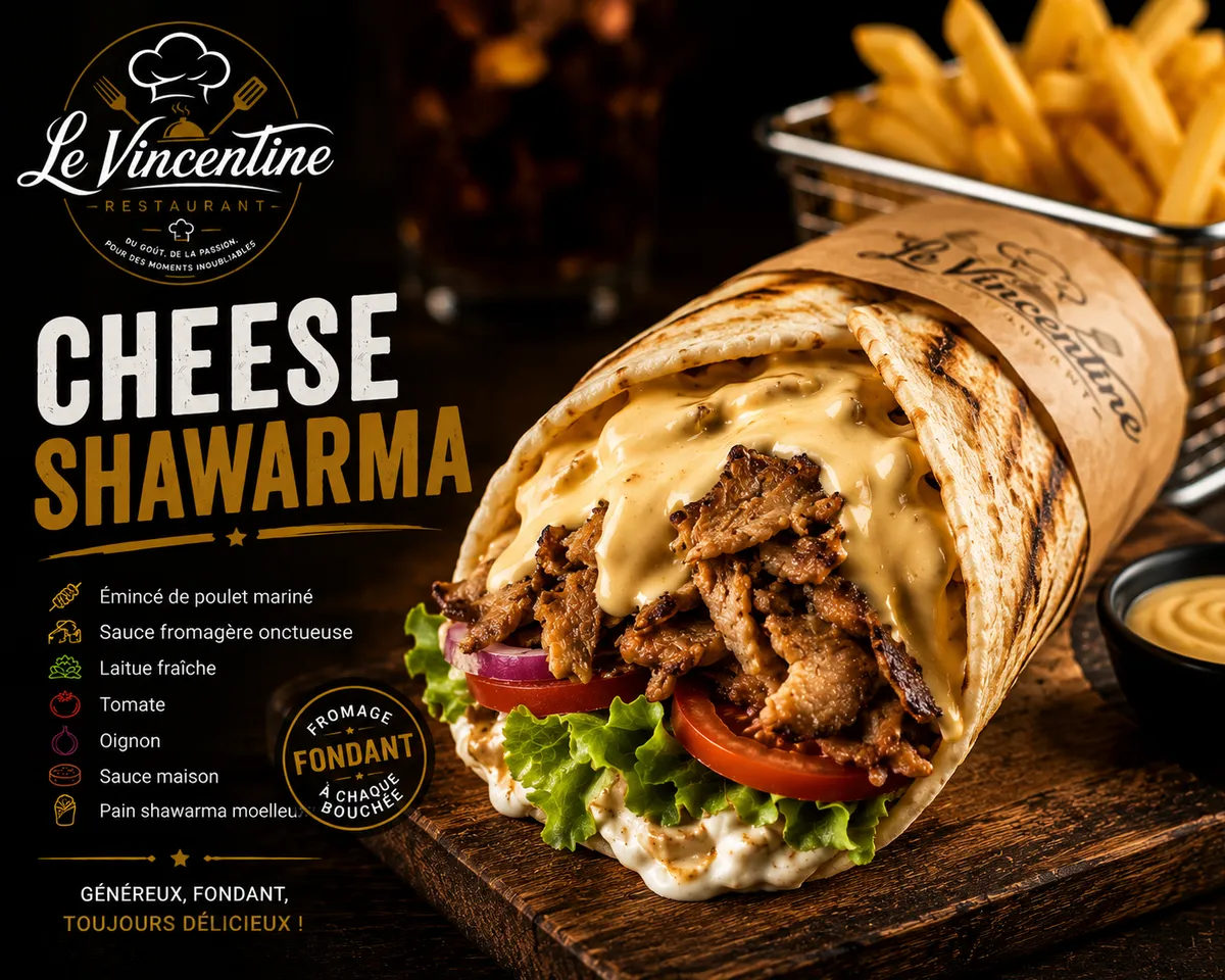 Cheese Shawarma