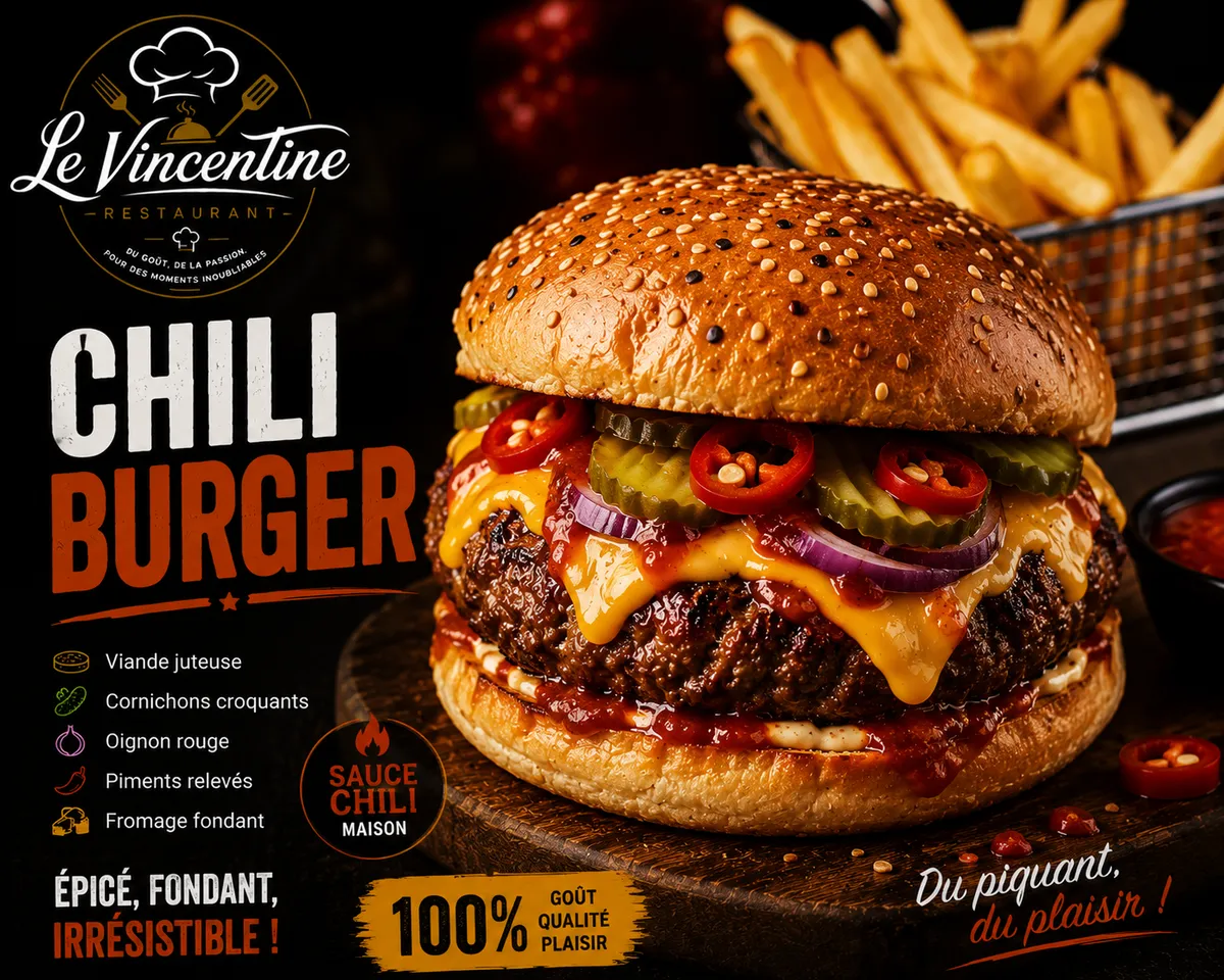 Chili Burger