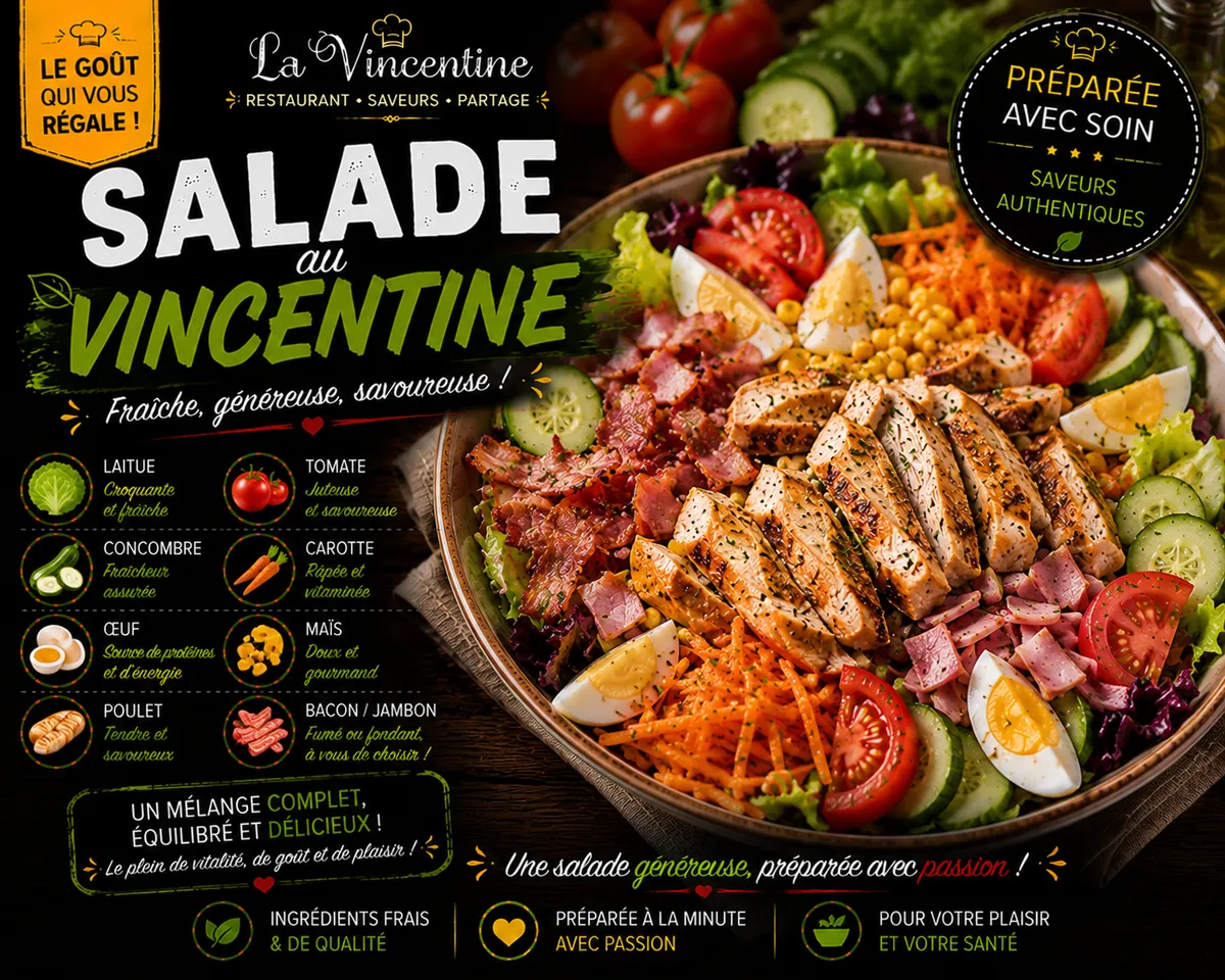 Salade au Vincentine