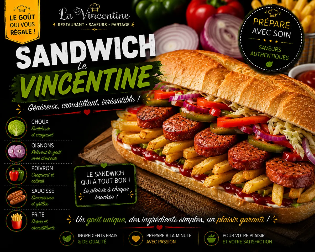Sandwich Le Vincentine