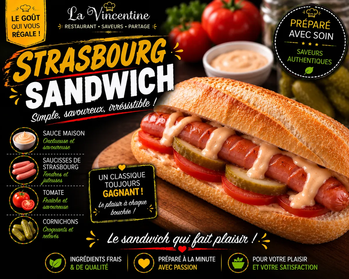 Strasbourg Sandwich
